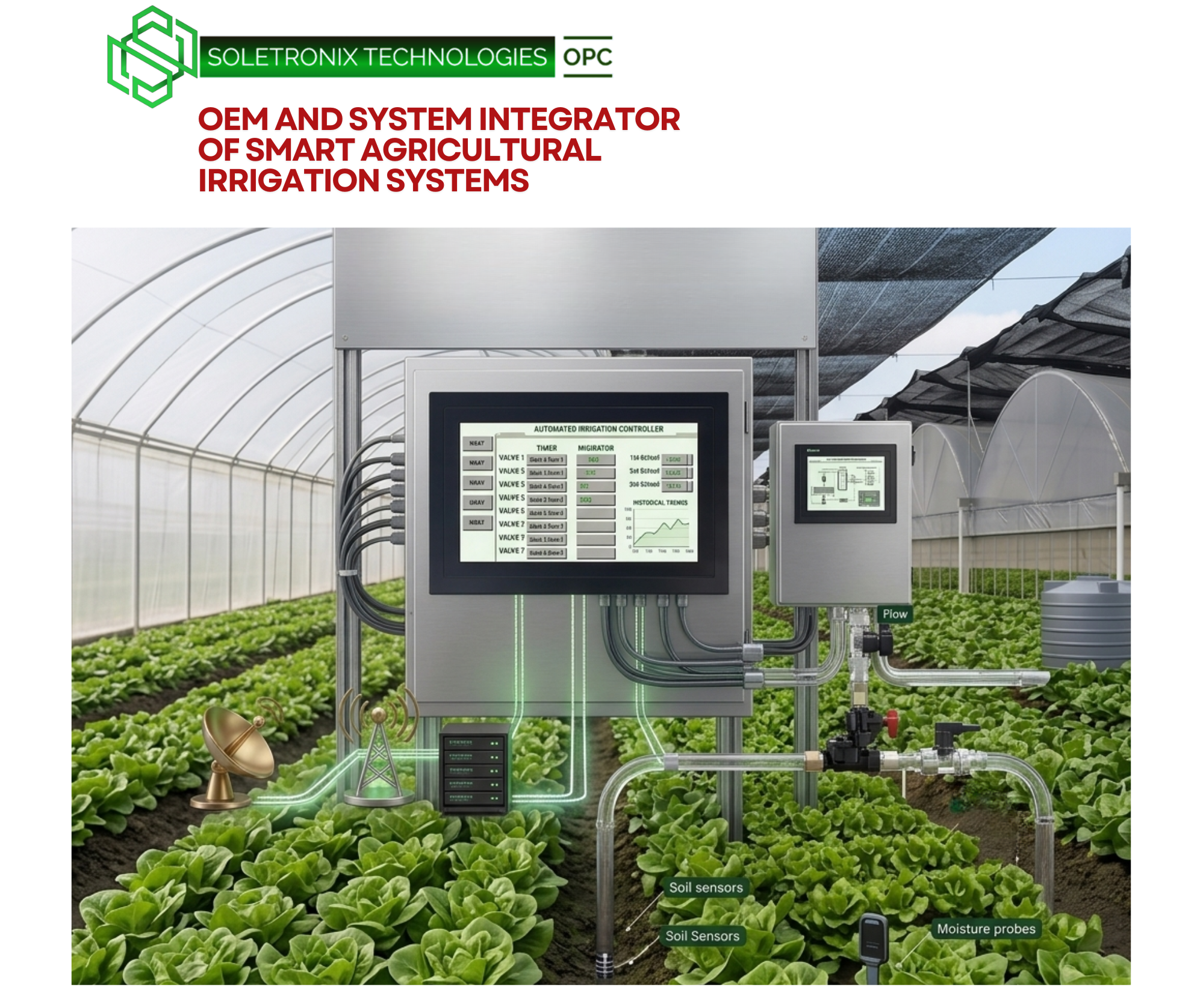 Algriculture Smart Irrigation System (Automated Irrigation Controller)